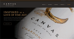 Desktop Screenshot of canvaswines.com